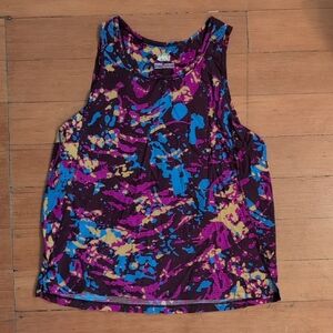 REI Women's Tank Top - Purple, Blue, Yellow